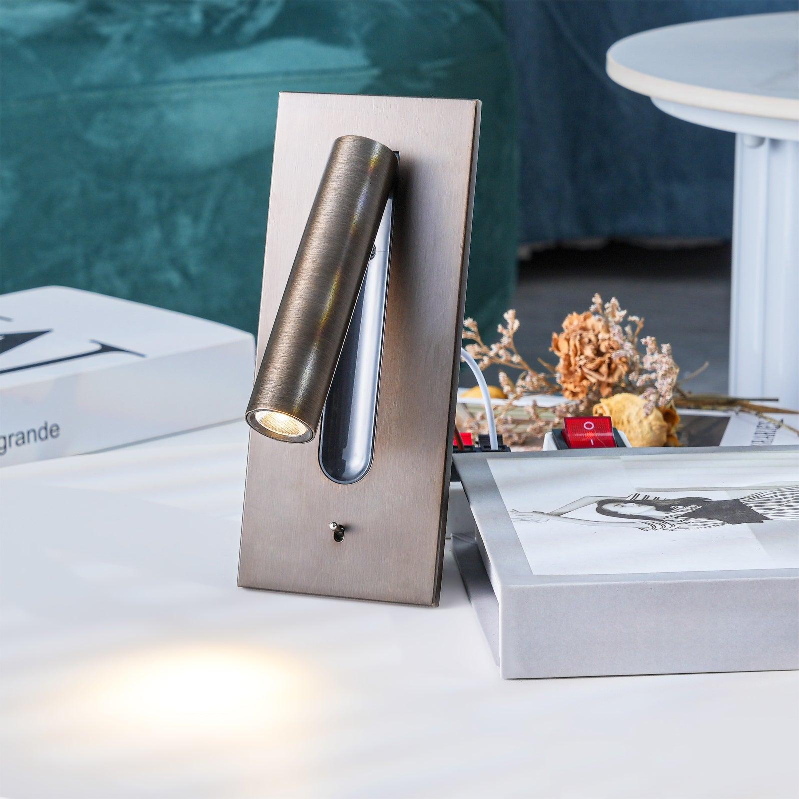 Aneko Wall Lamp Switched LED Sleek Adjustable - Letslighting