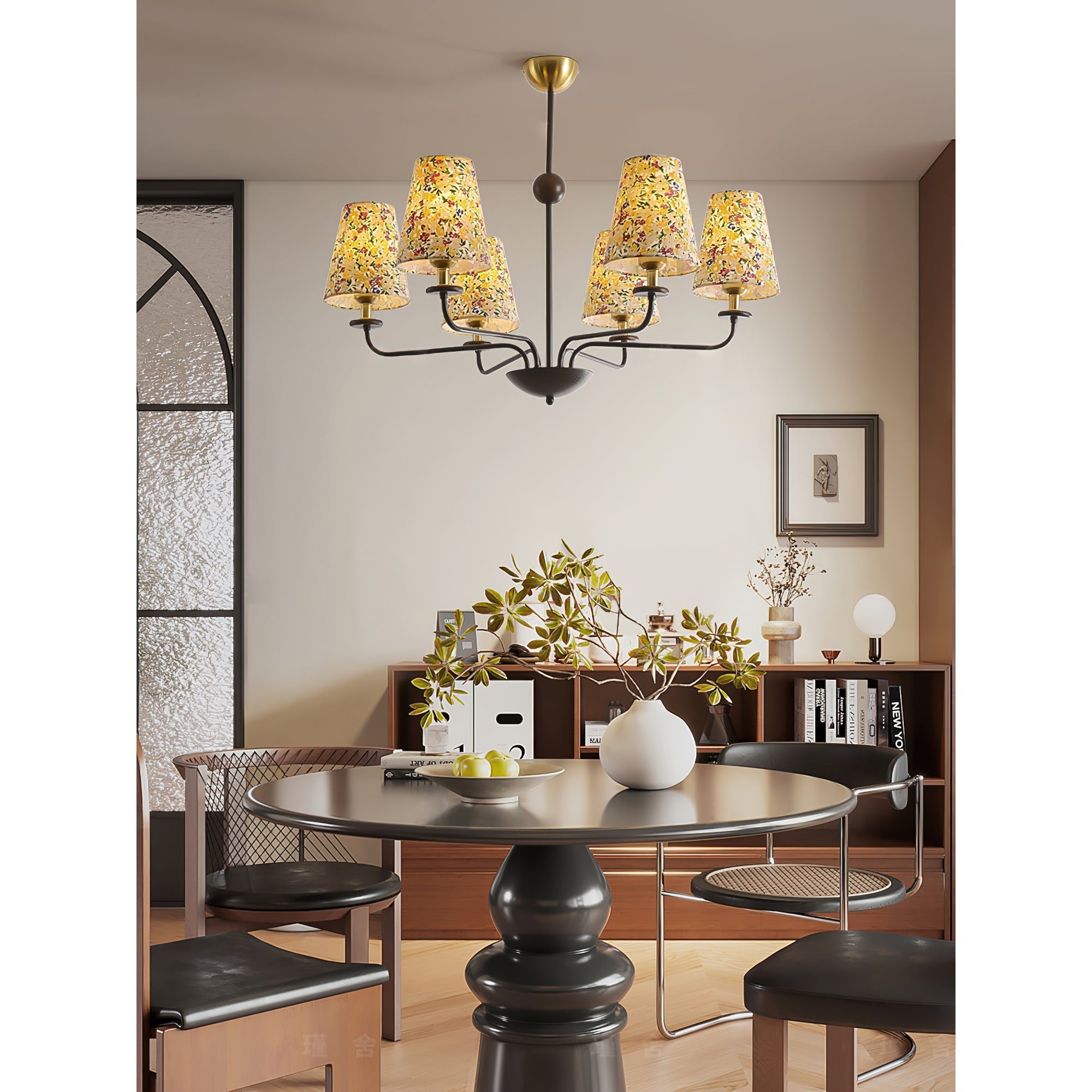 Aurmaren Vintage Industrial Fabric Chandelier - Letslighting