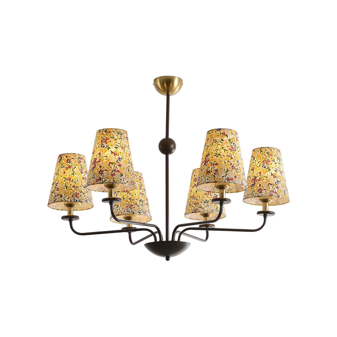 Aurmaren Vintage Industrial Fabric Chandelier - Letslighting