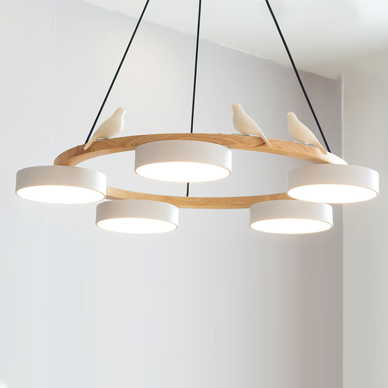 Muto  Chandelier Bird Round