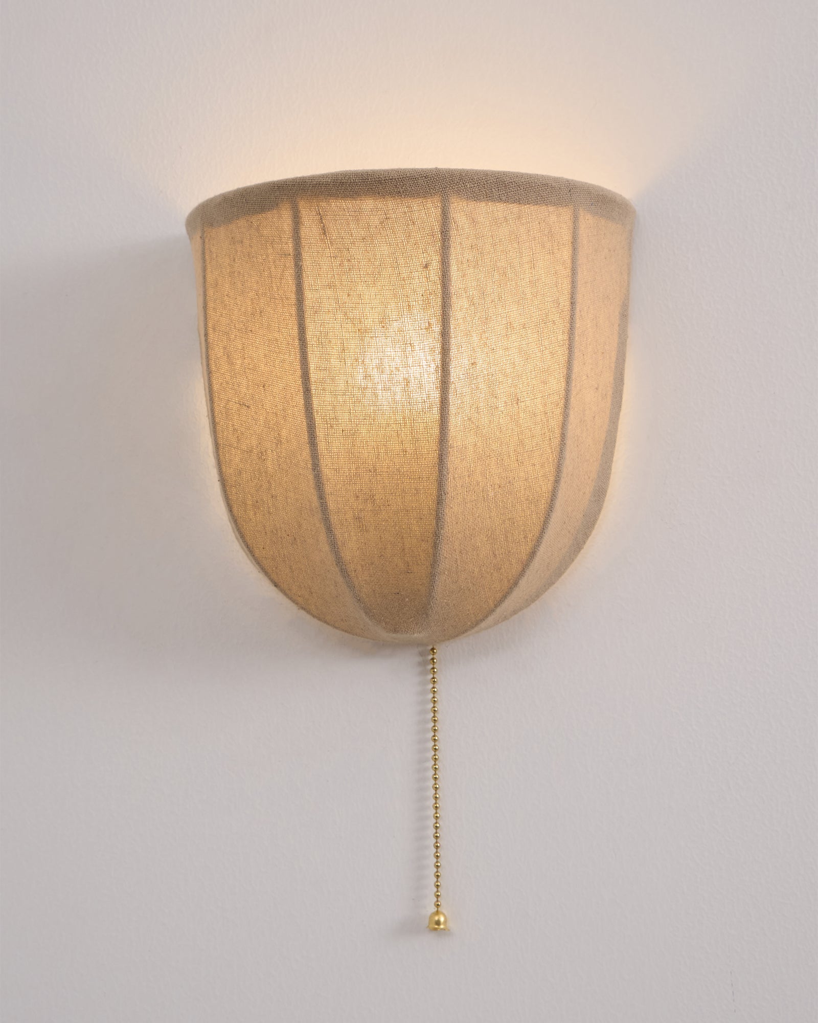 Griswold Natural Linen Fabric Sconce Wall lamp - Letslighting