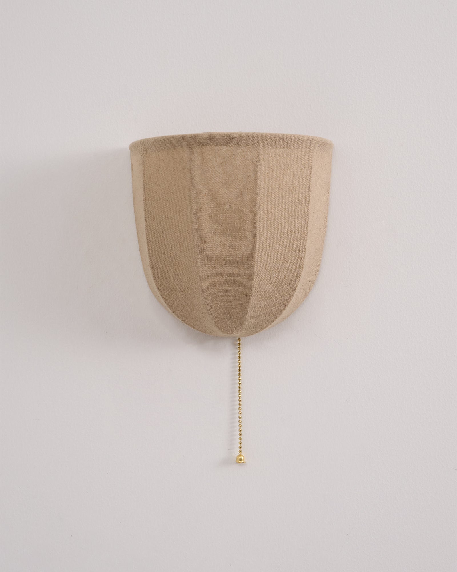 Griswold Natural Linen Fabric Sconce Wall lamp - Letslighting
