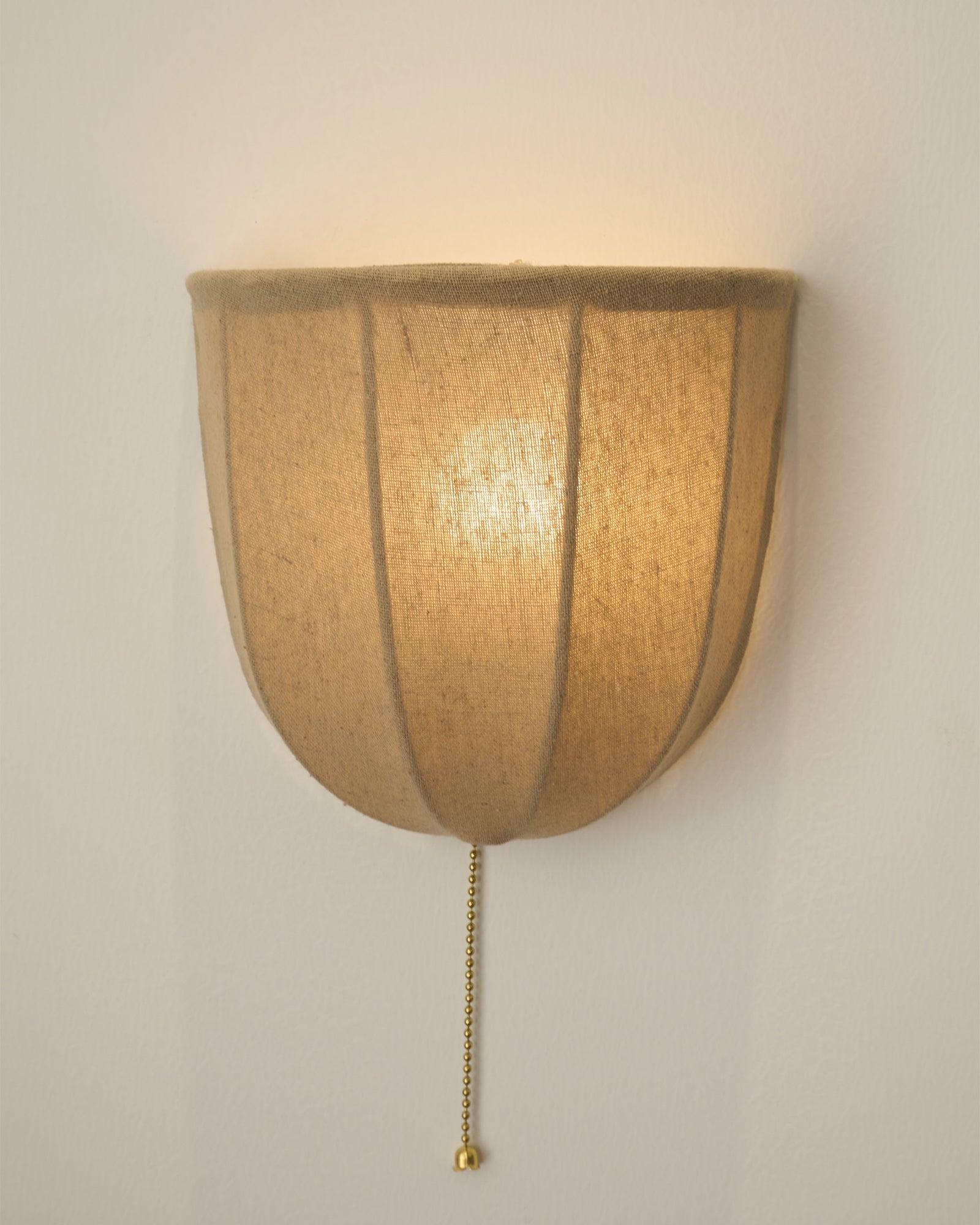 Griswold Natural Linen Fabric Sconce Wall lamp - Letslighting