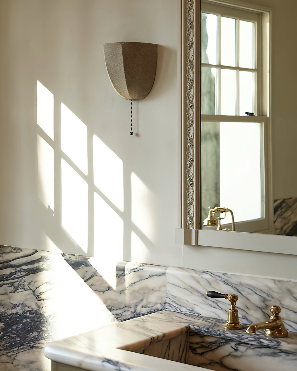 Griswold Natural Linen Fabric Sconce Wall lamp - Letslighting