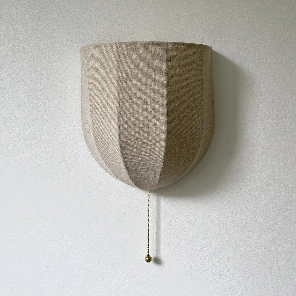 Griswold Natural Linen Fabric Sconce Wall lamp - Letslighting