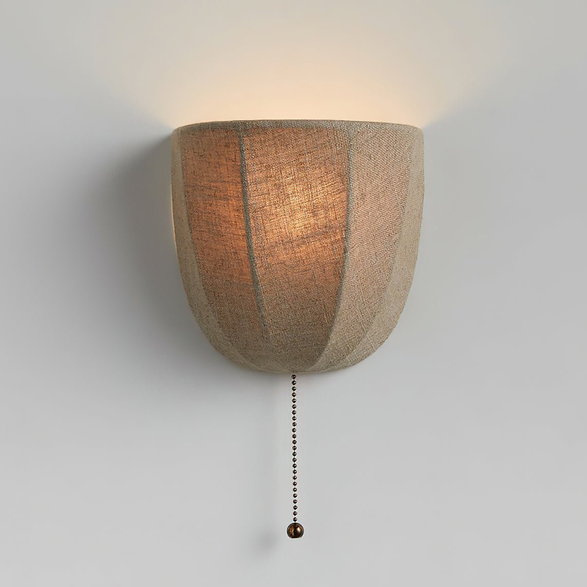 Griswold Natural Linen Fabric Sconce Wall lamp - Letslighting
