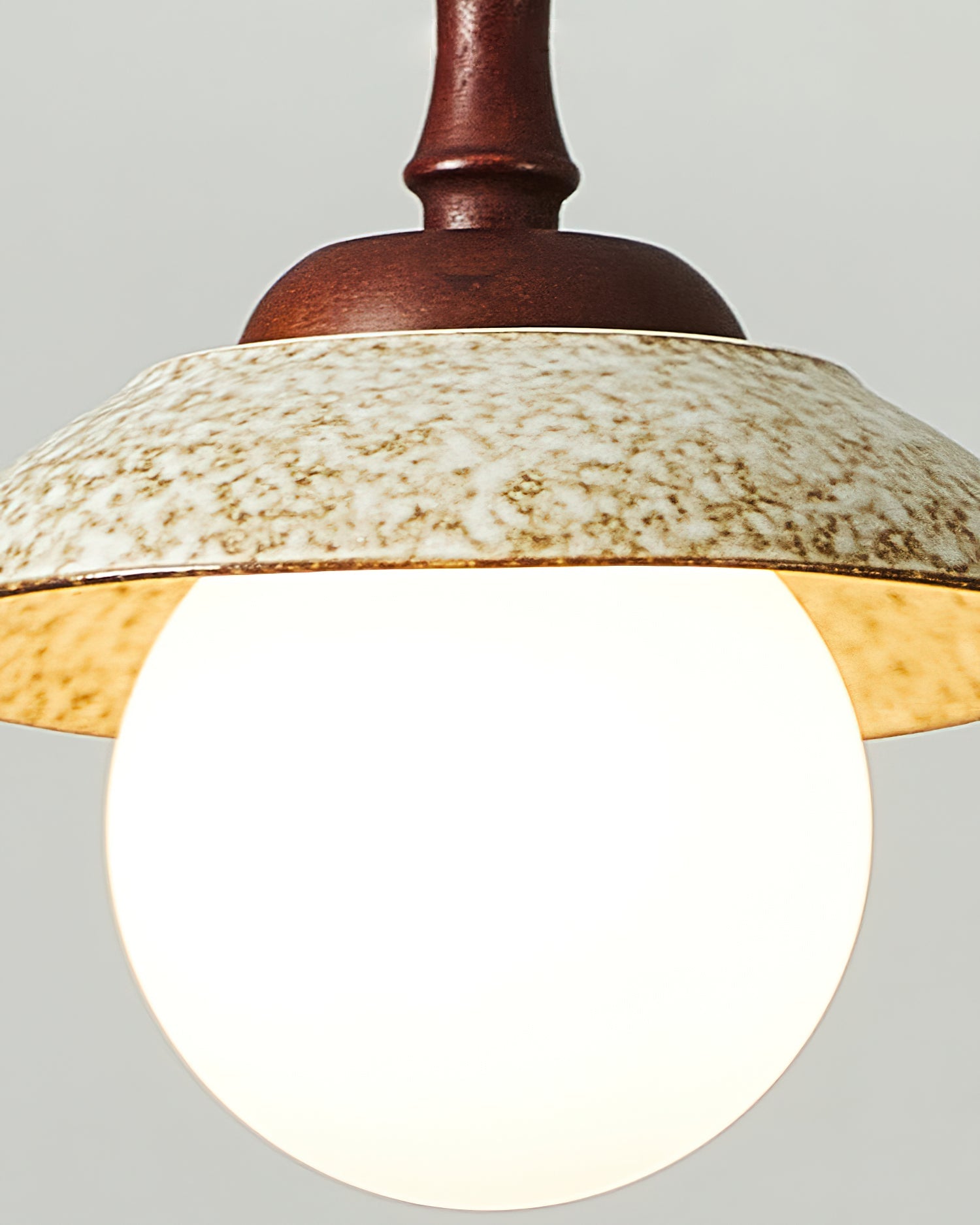 Sienna Pendant Lamp Rustic Curved Warmth - Letslighting