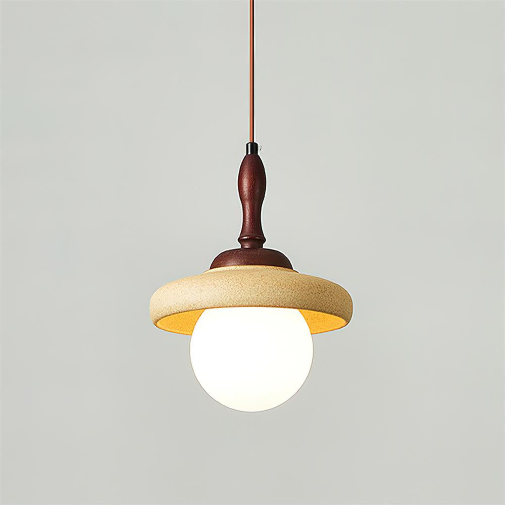 Sienna Pendant Lamp Rustic Curved Warmth - Letslighting