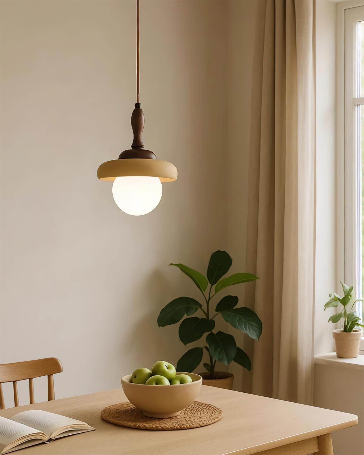 Sienna Pendant Lamp Rustic Curved Warmth - Letslighting
