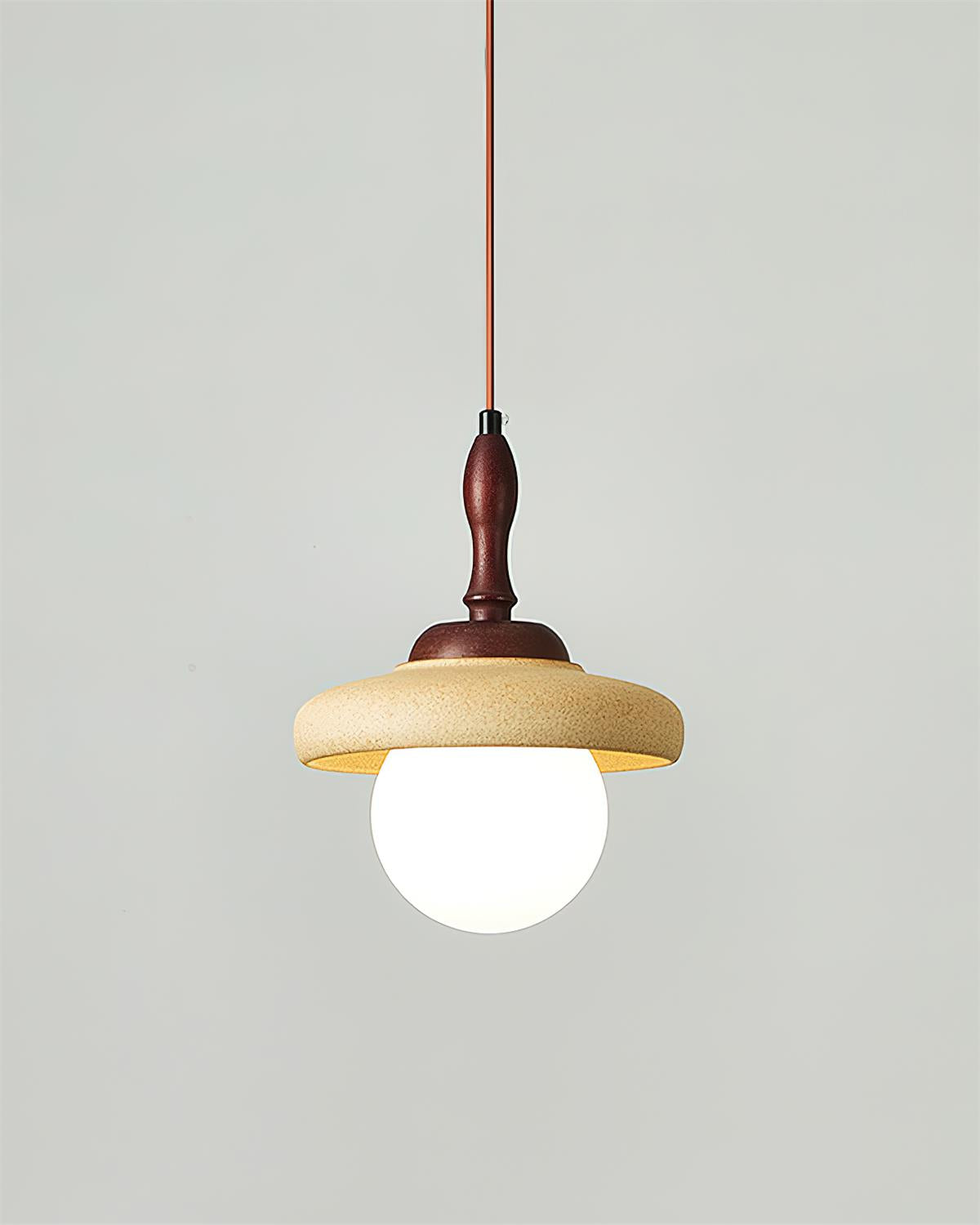 Sienna Pendant Lamp Rustic Curved Warmth - Letslighting