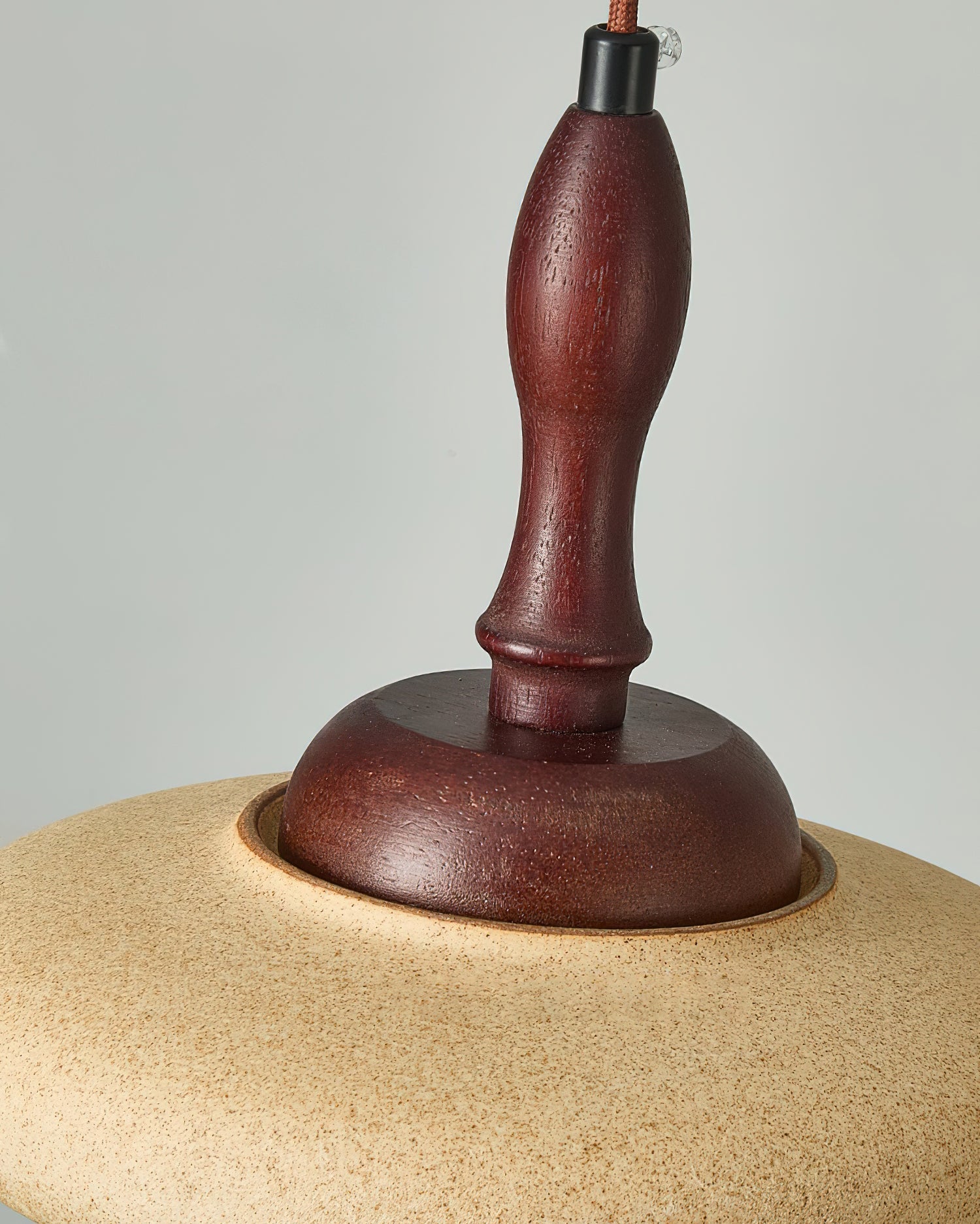 Sienna Pendant Lamp Rustic Curved Warmth - Letslighting