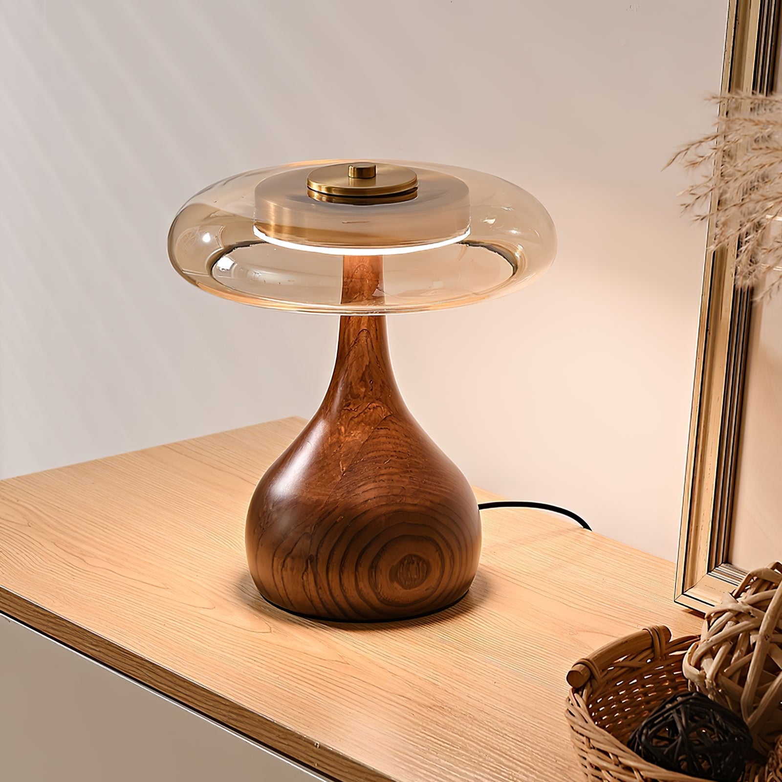 Brittany Modern Wood Table Lamp - Letslighting
