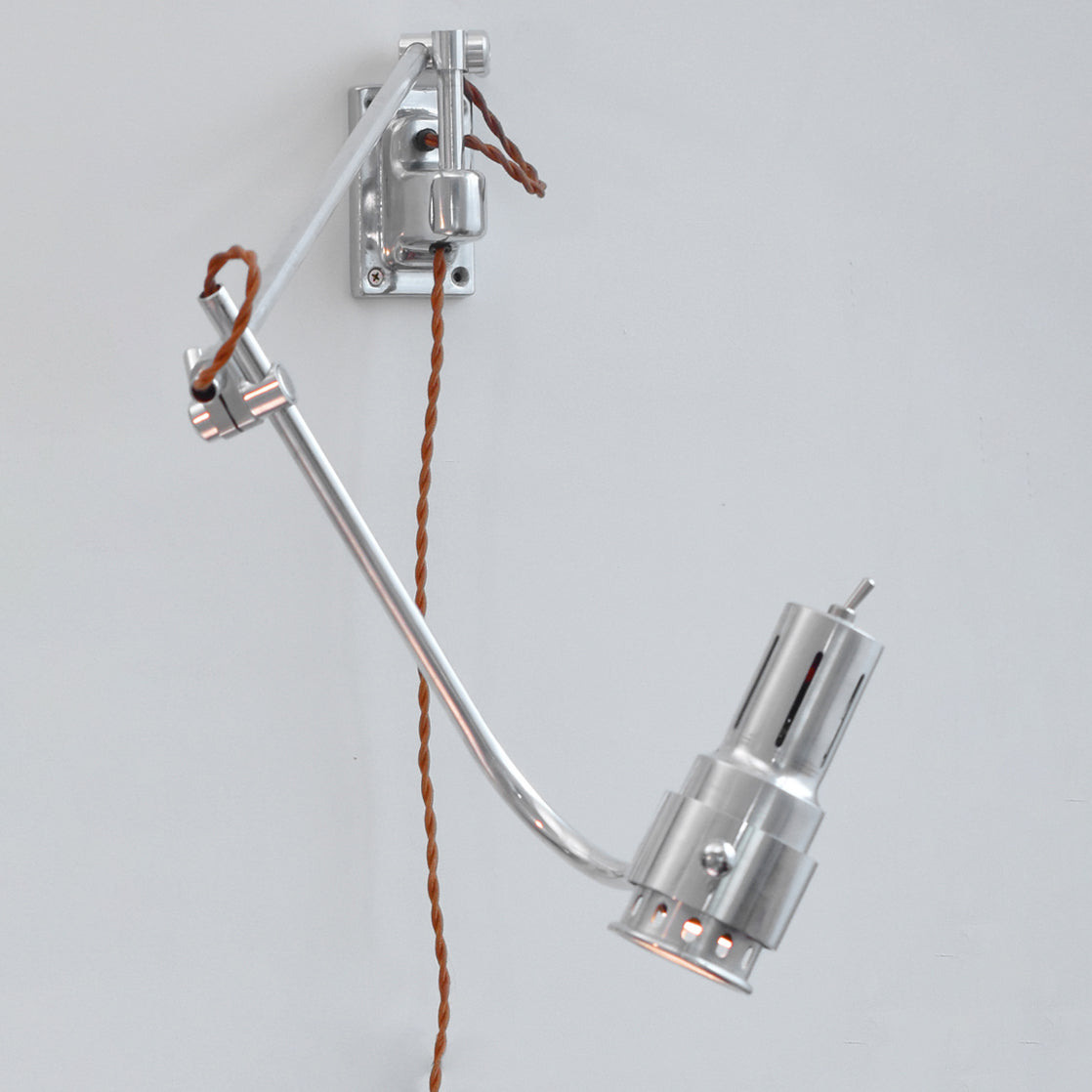 Ersolis Vintage Industrial Swing Arm Sconce Wall Lamp - Letslighting