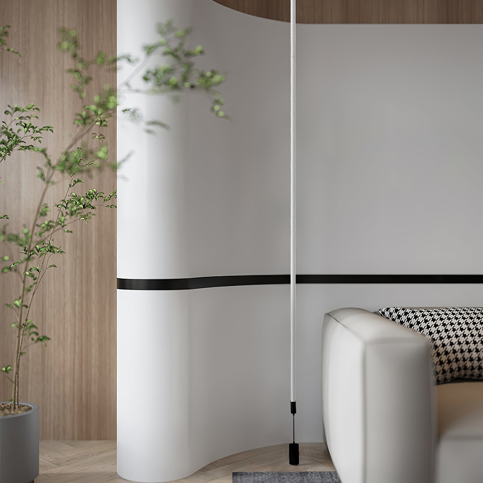 Osile Modern Minimalist Vertical Pendant Light - Letslighting