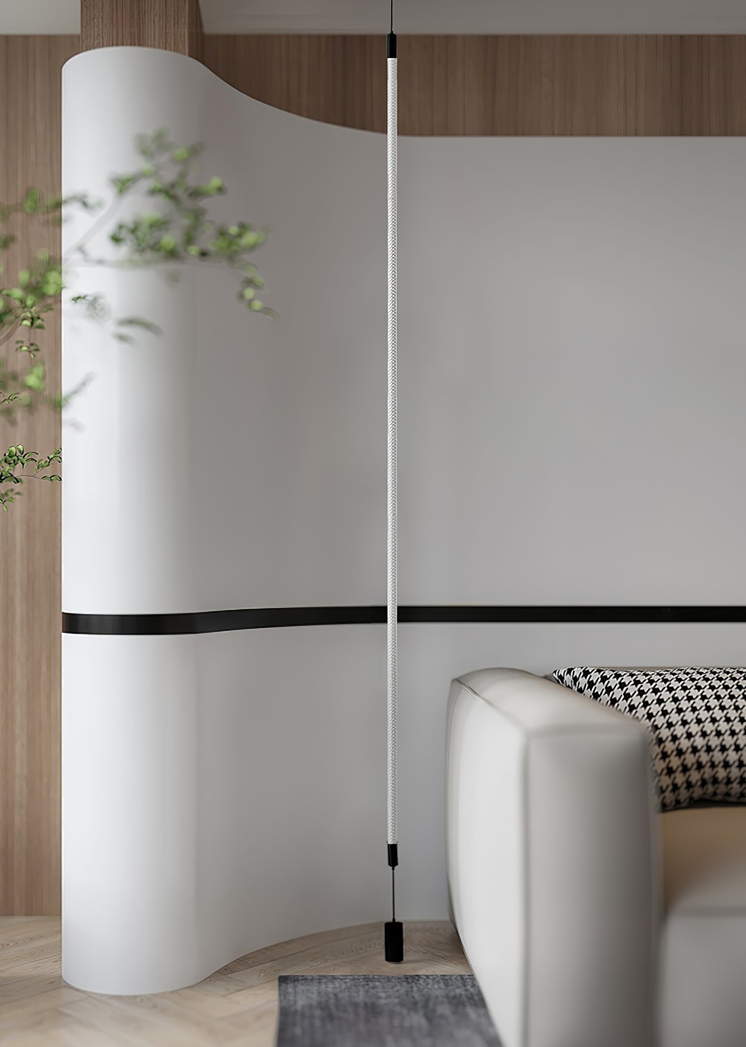 Osile Modern Minimalist Vertical Pendant Light - Letslighting