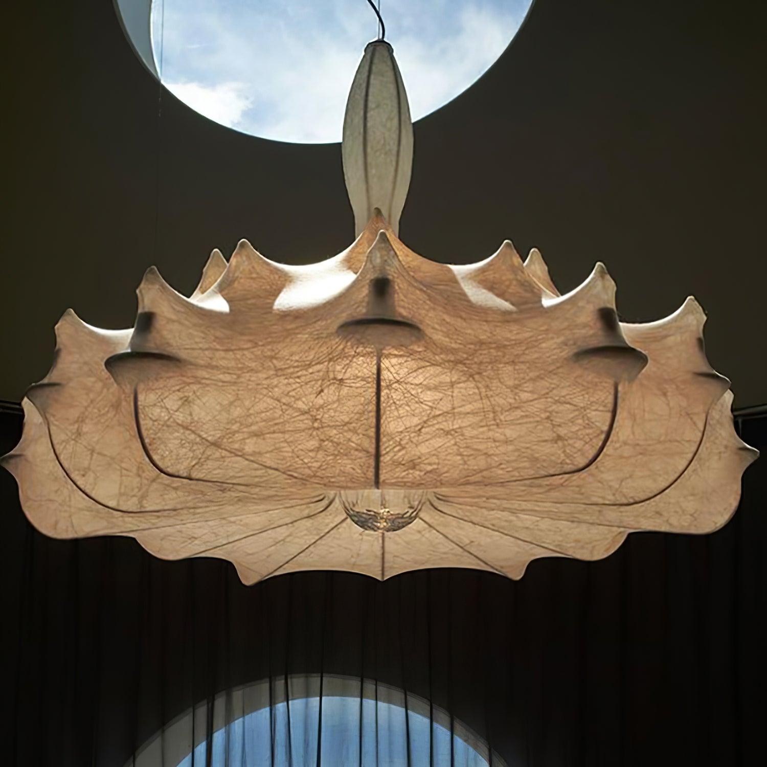 Marcel Chandelier Cocoon Resin Crystal Glow - Letslighting