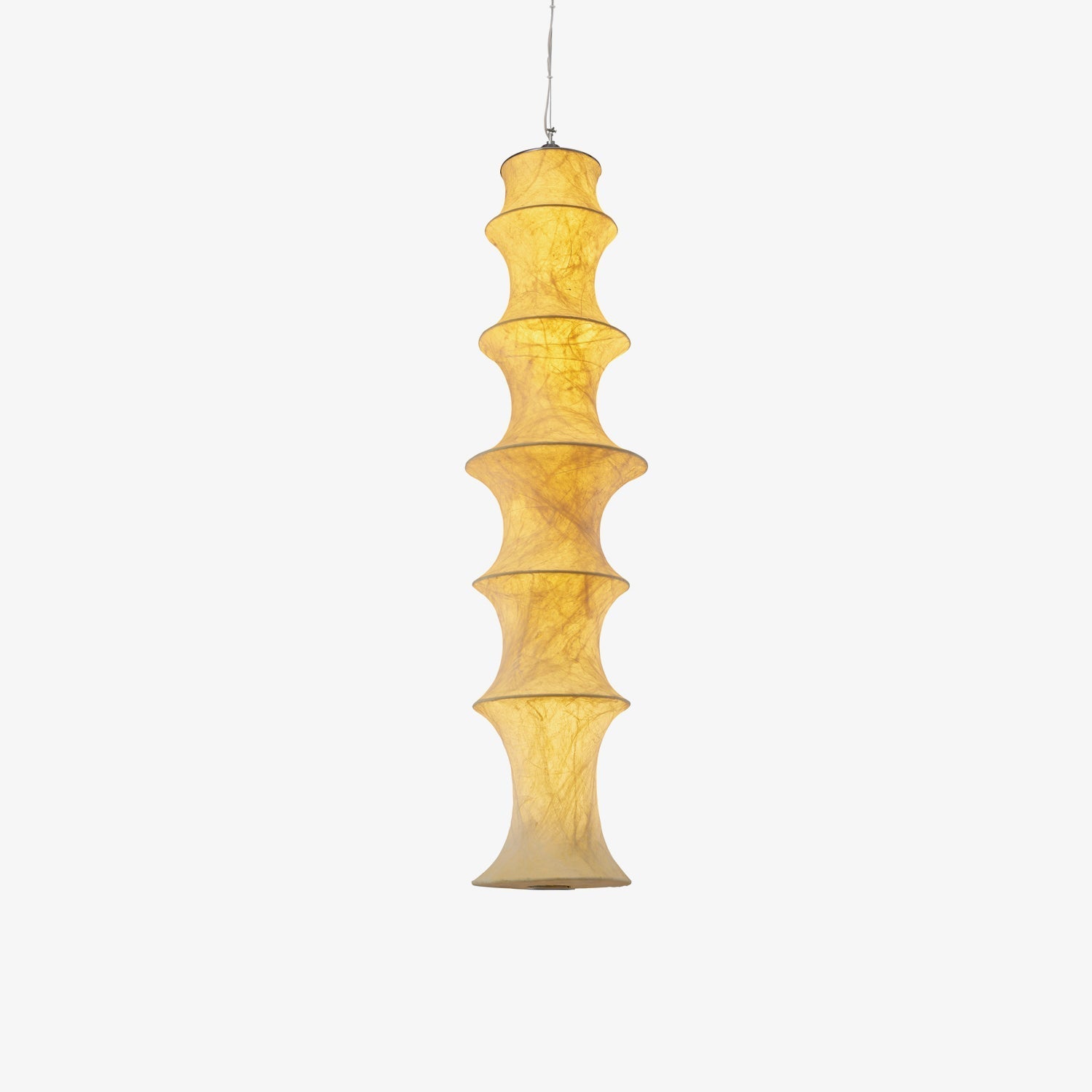Elraeor Layered Mulberry Silk Pendant Light - Letslighting
