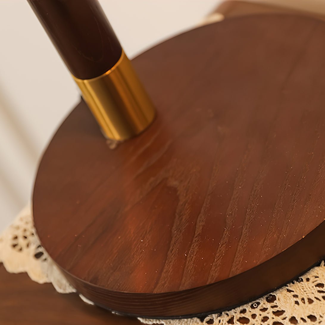 Thalis Silk Wood Floor Lamp - Letslighting