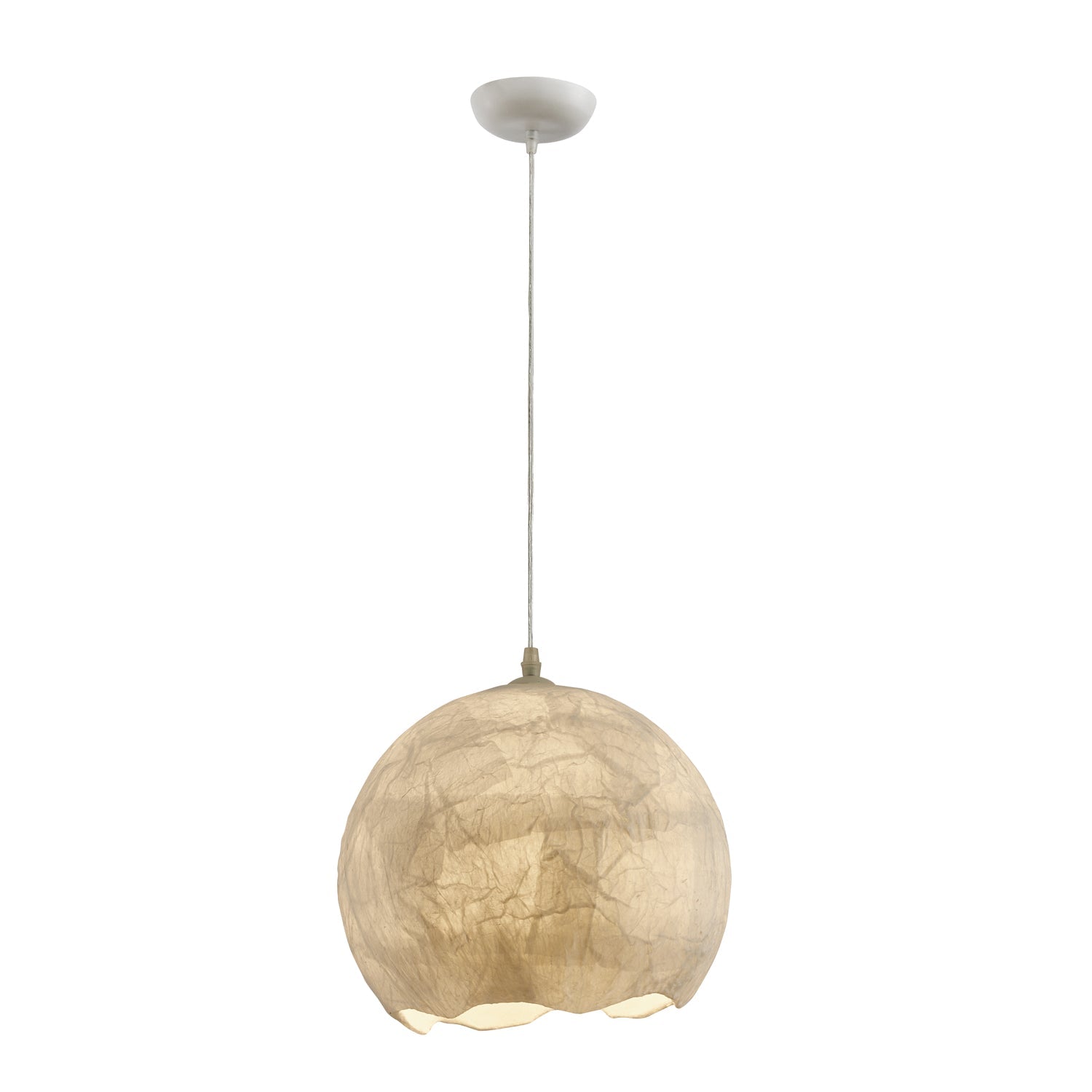Nest Organic Silk Pendant Lamp - Letslighting