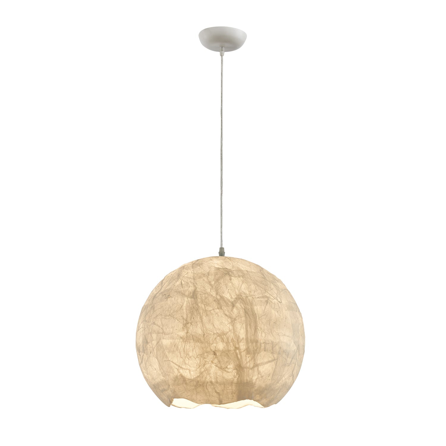 Nest Organic Silk Pendant Lamp - Letslighting