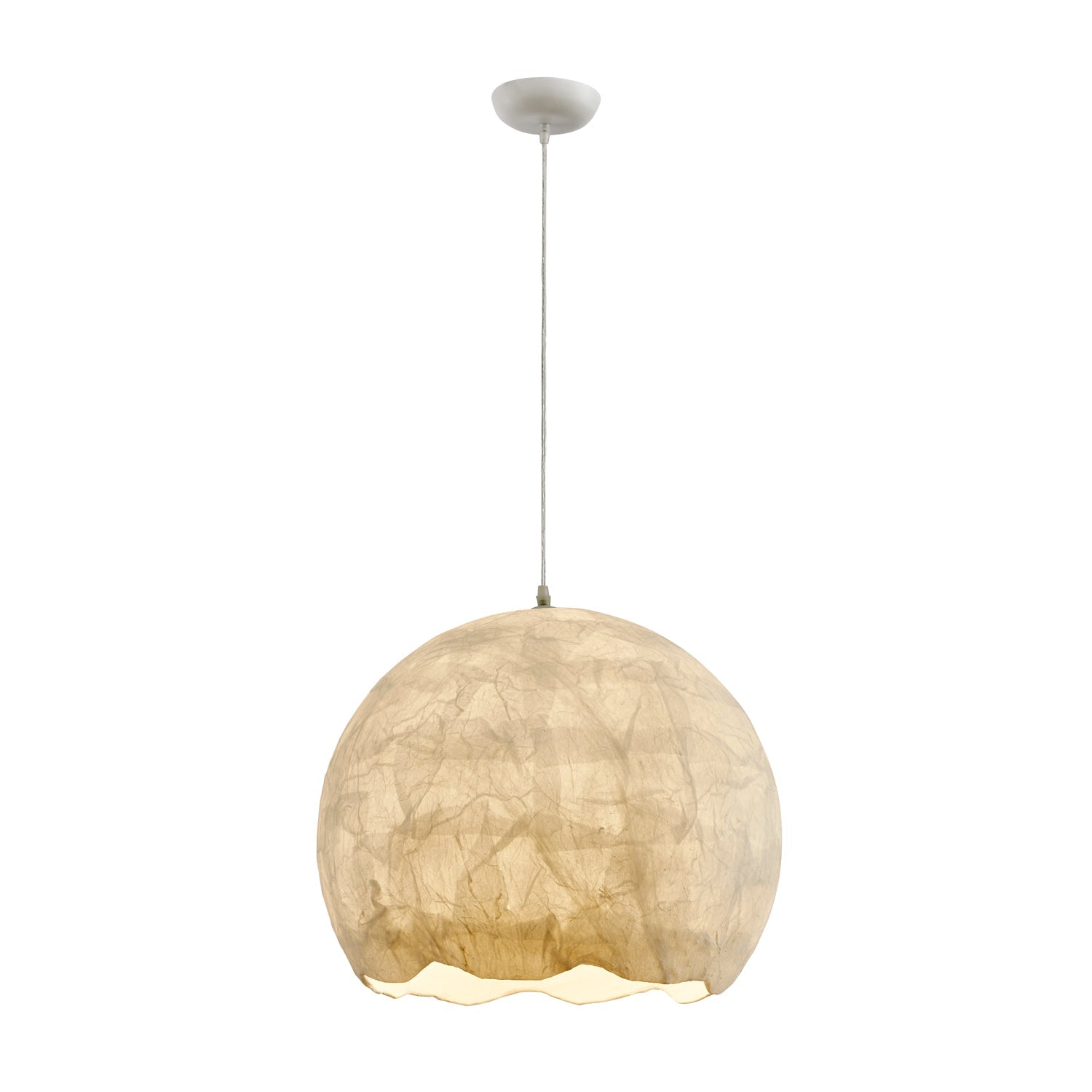 Nest Organic Silk Pendant Lamp - Letslighting
