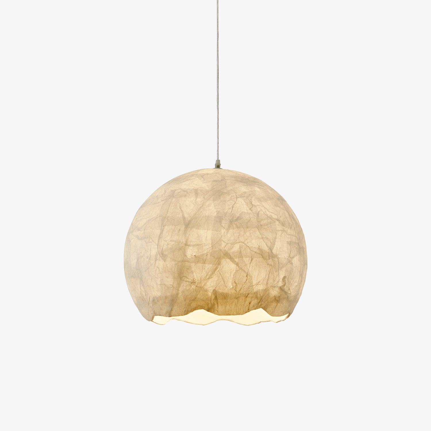 Nest Organic Silk Pendant Lamp - Letslighting