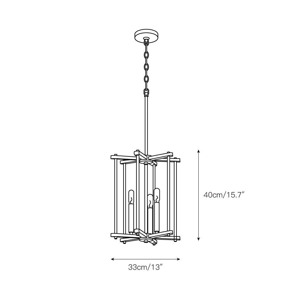 Nynora Vintage Industrial Pendant Lamp - Letslighting