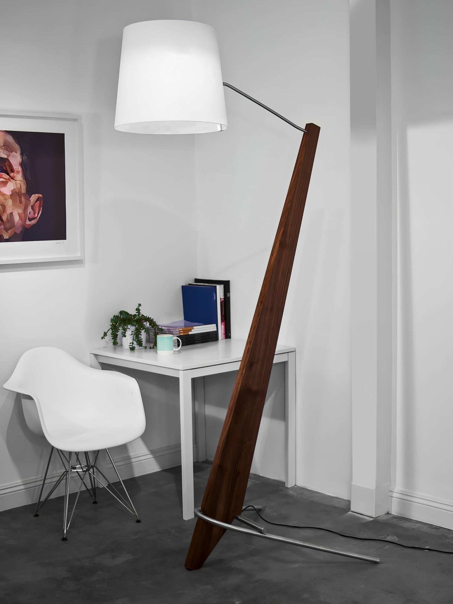 Torix Wood Fabric Floor Lamp - Letslighting