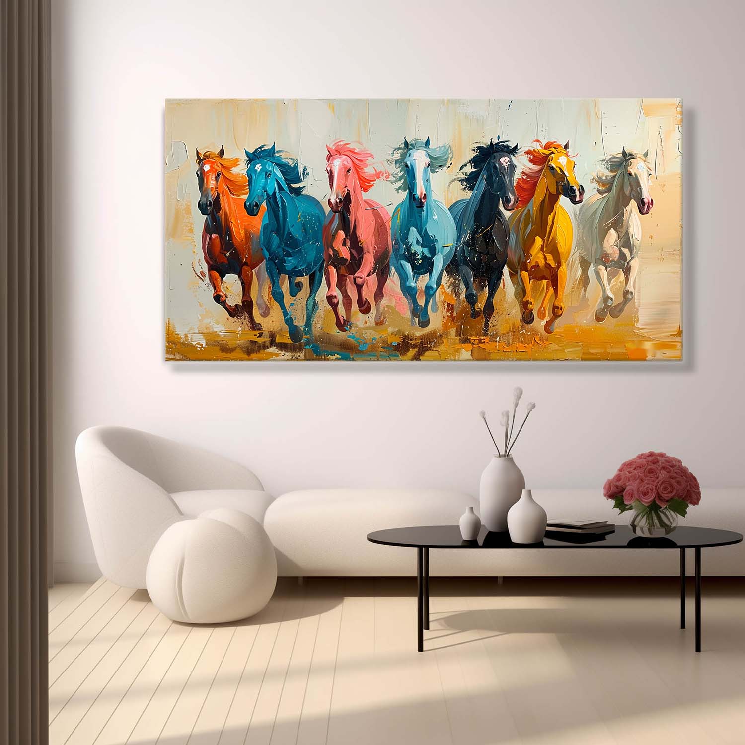 Contemporary Horse Art #HA007 - Letslighting