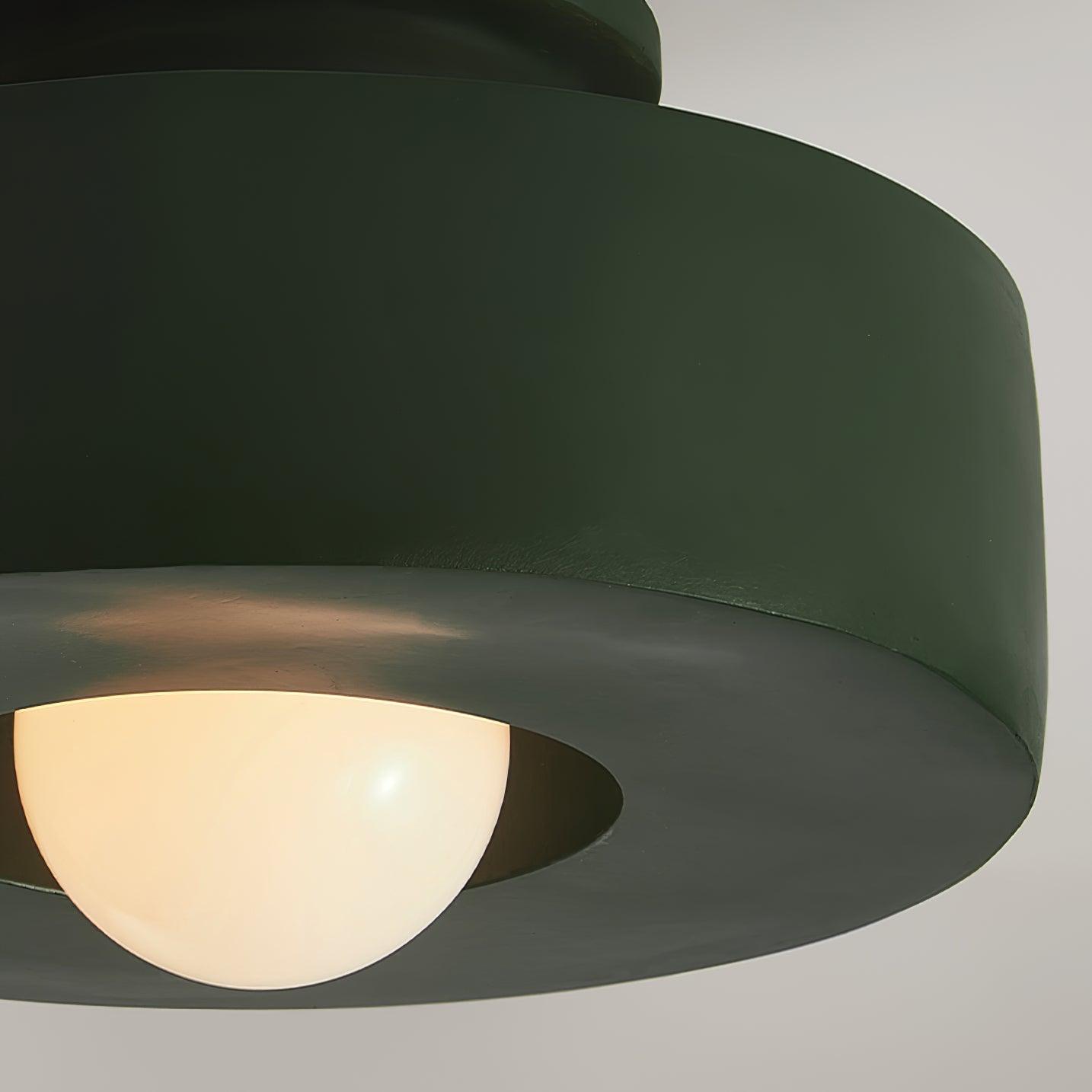 Lustra Ceiling Lamp Simon Resin Cylindrical - Letslighting