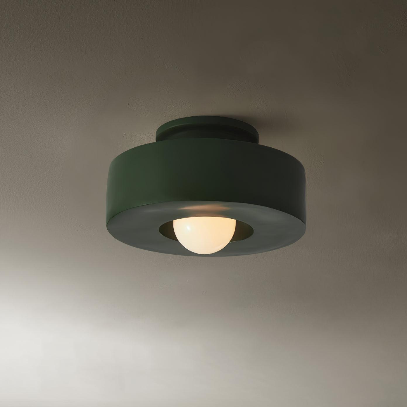Lustra Ceiling Lamp Simon Resin Cylindrical - Letslighting