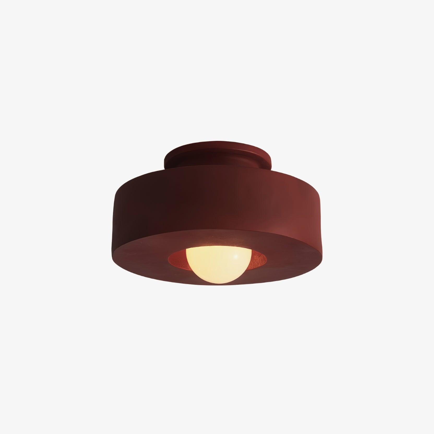 Lustra Ceiling Lamp Simon Resin Cylindrical - Letslighting
