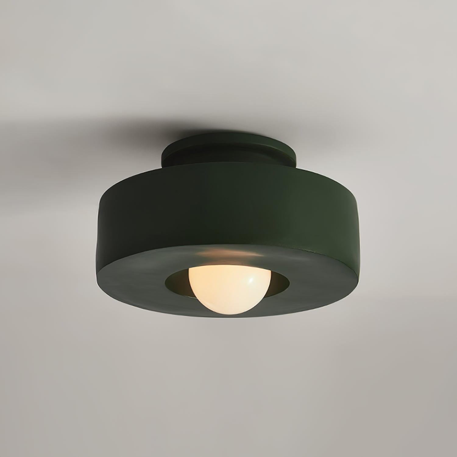 Lustra Ceiling Lamp Simon Resin Cylindrical - Letslighting