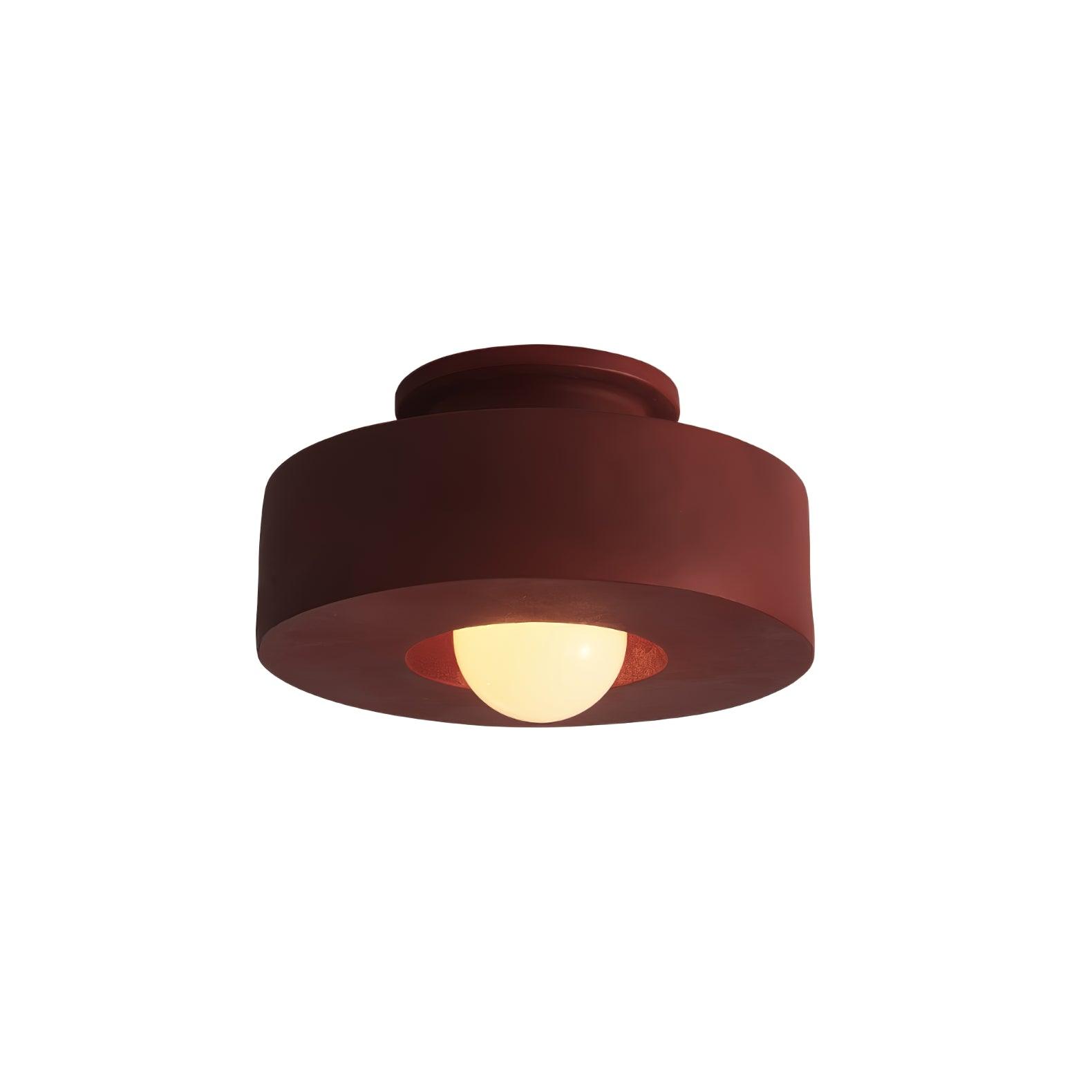 Lustra Ceiling Lamp Simon Resin Cylindrical - Letslighting