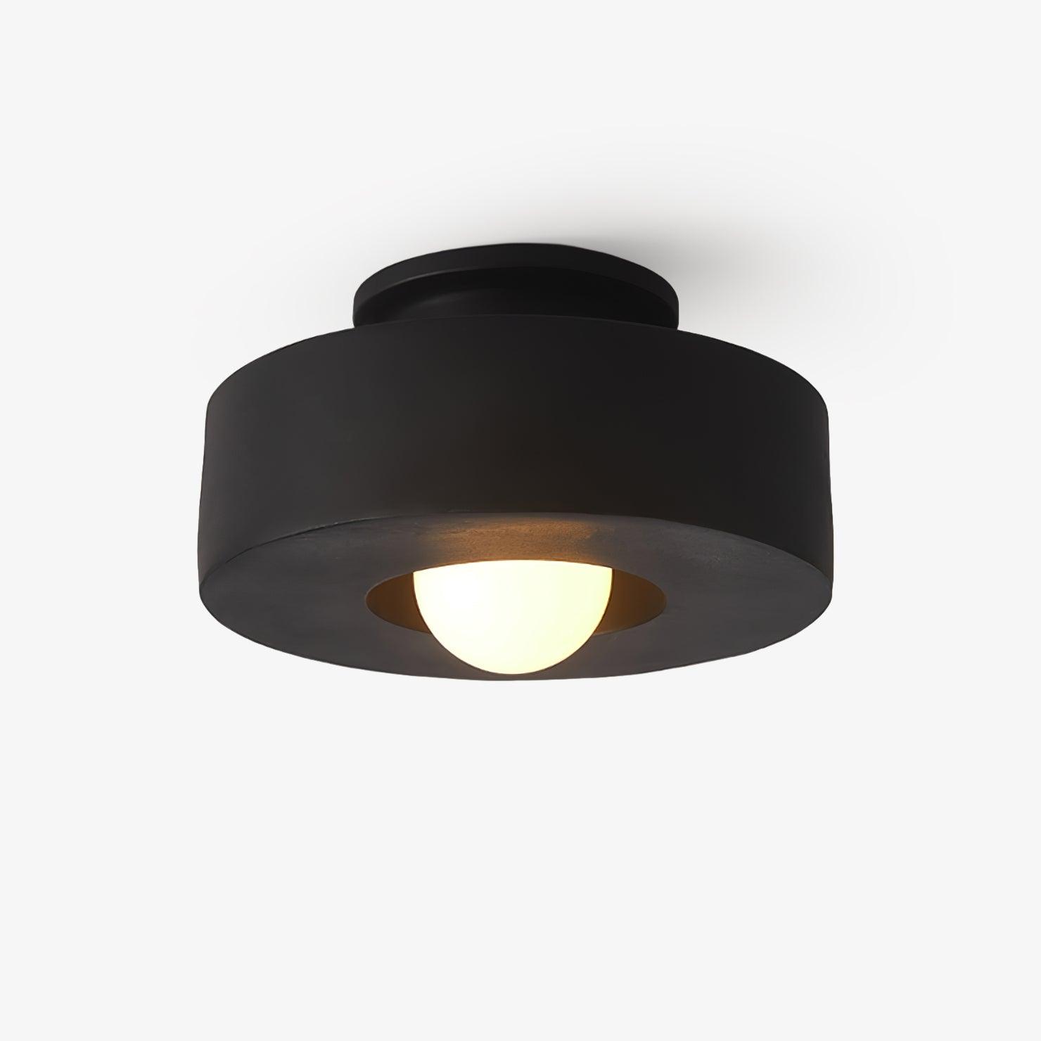 Lustra Ceiling Lamp Simon Resin Cylindrical - Letslighting