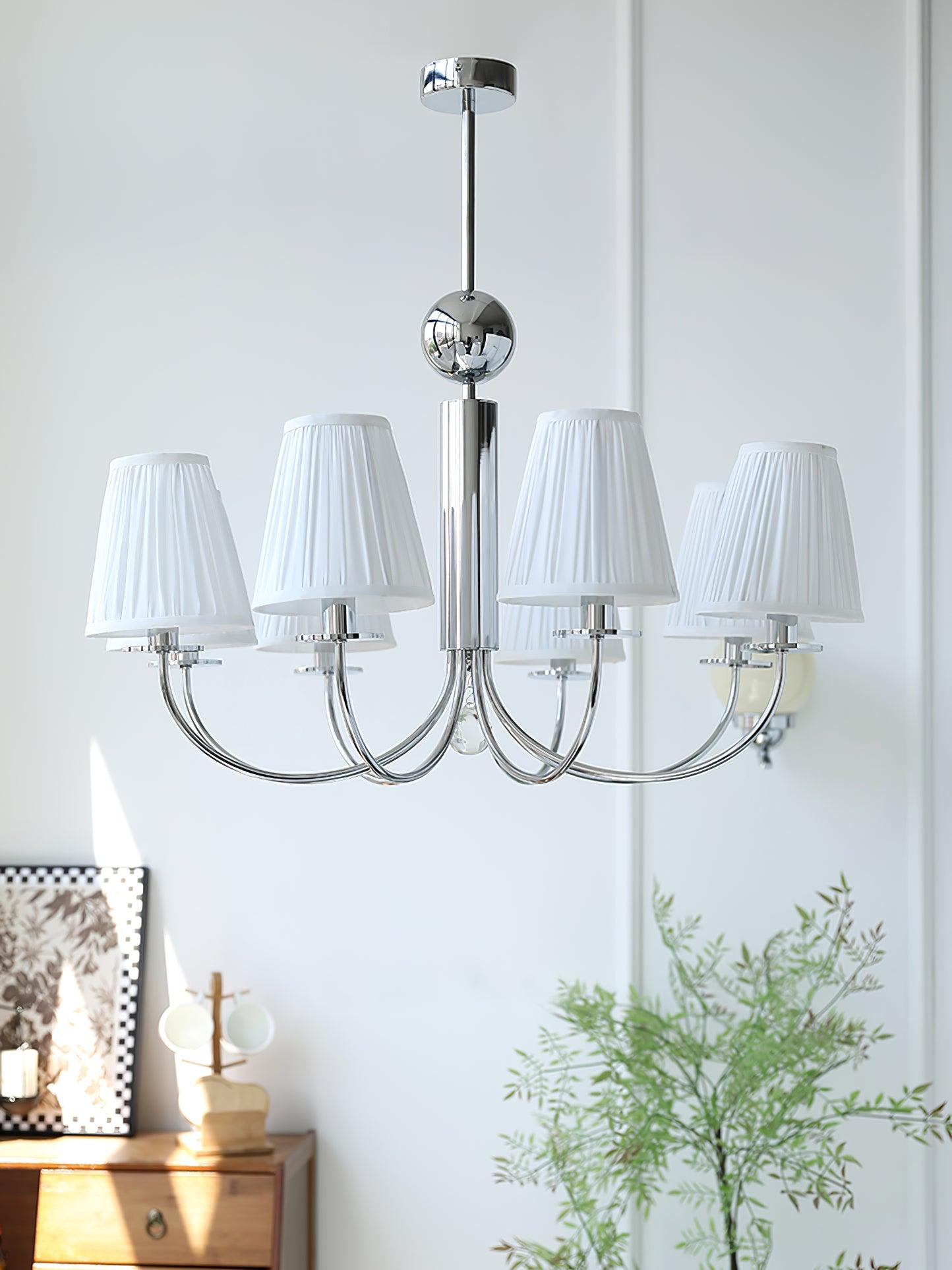 Glimmer Simplicity Chrome Chandelier - Letslighting