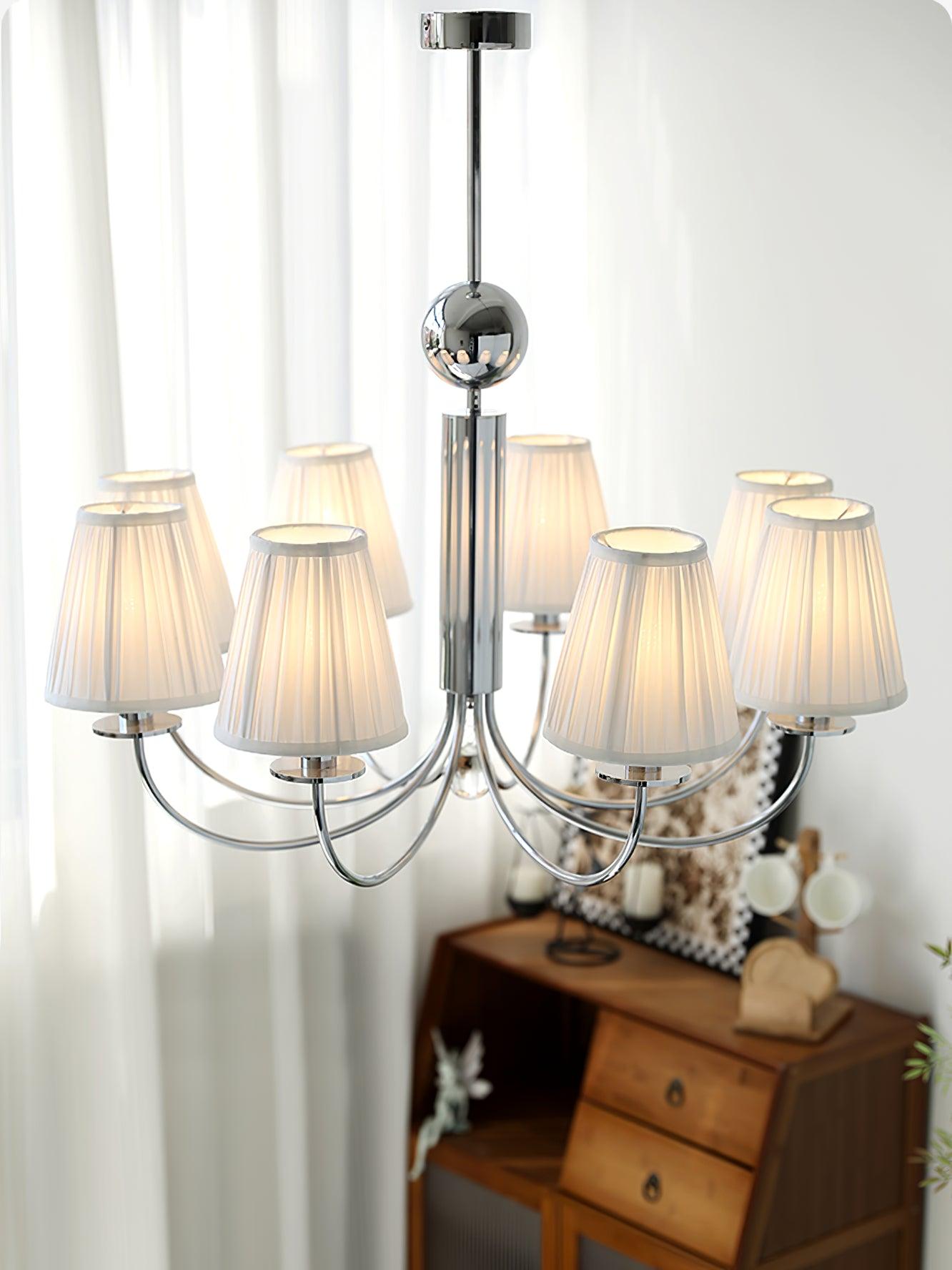 Glimmer Simplicity Chrome Chandelier - Letslighting