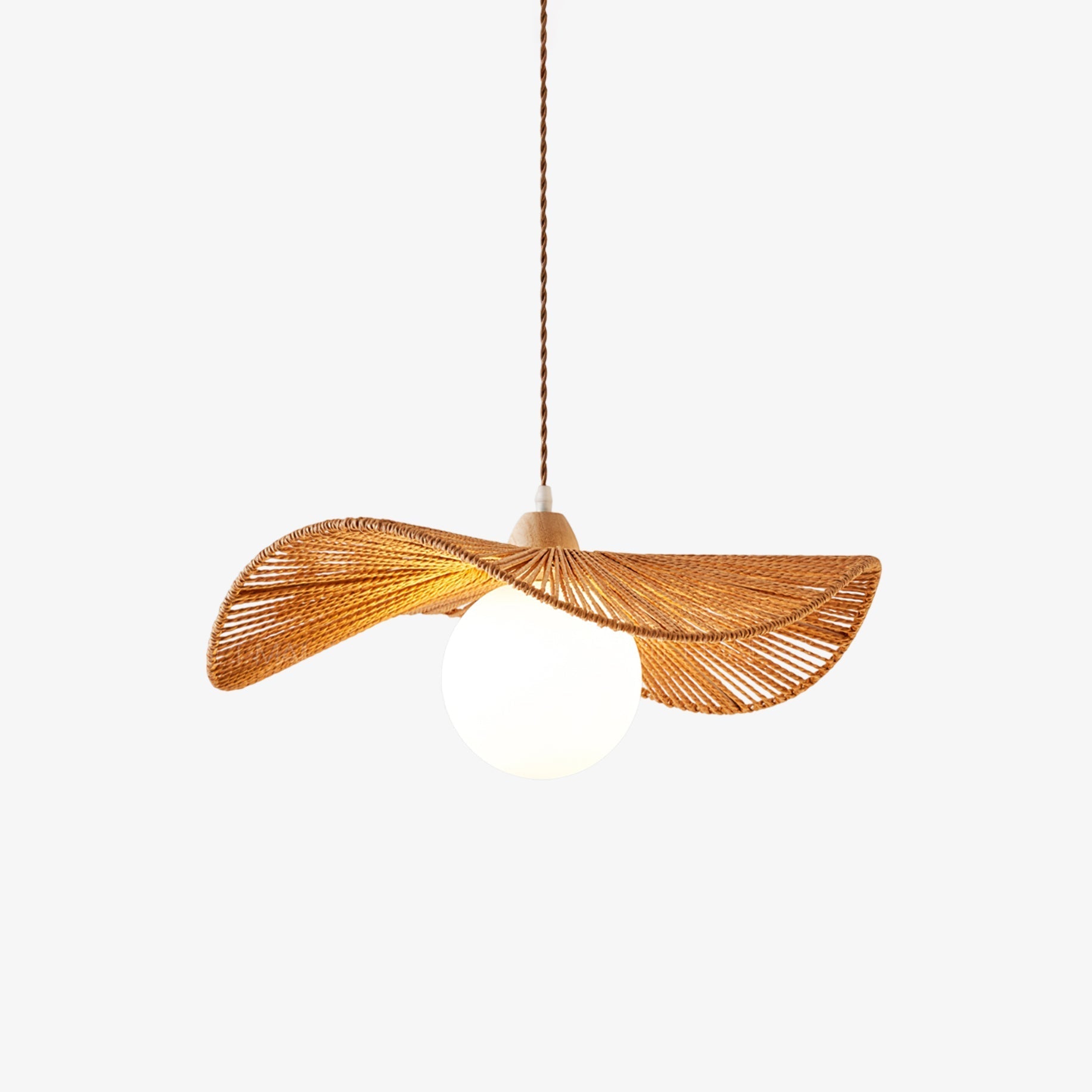 Atale Art Natural Woven Pendant Lamp - Letslighting