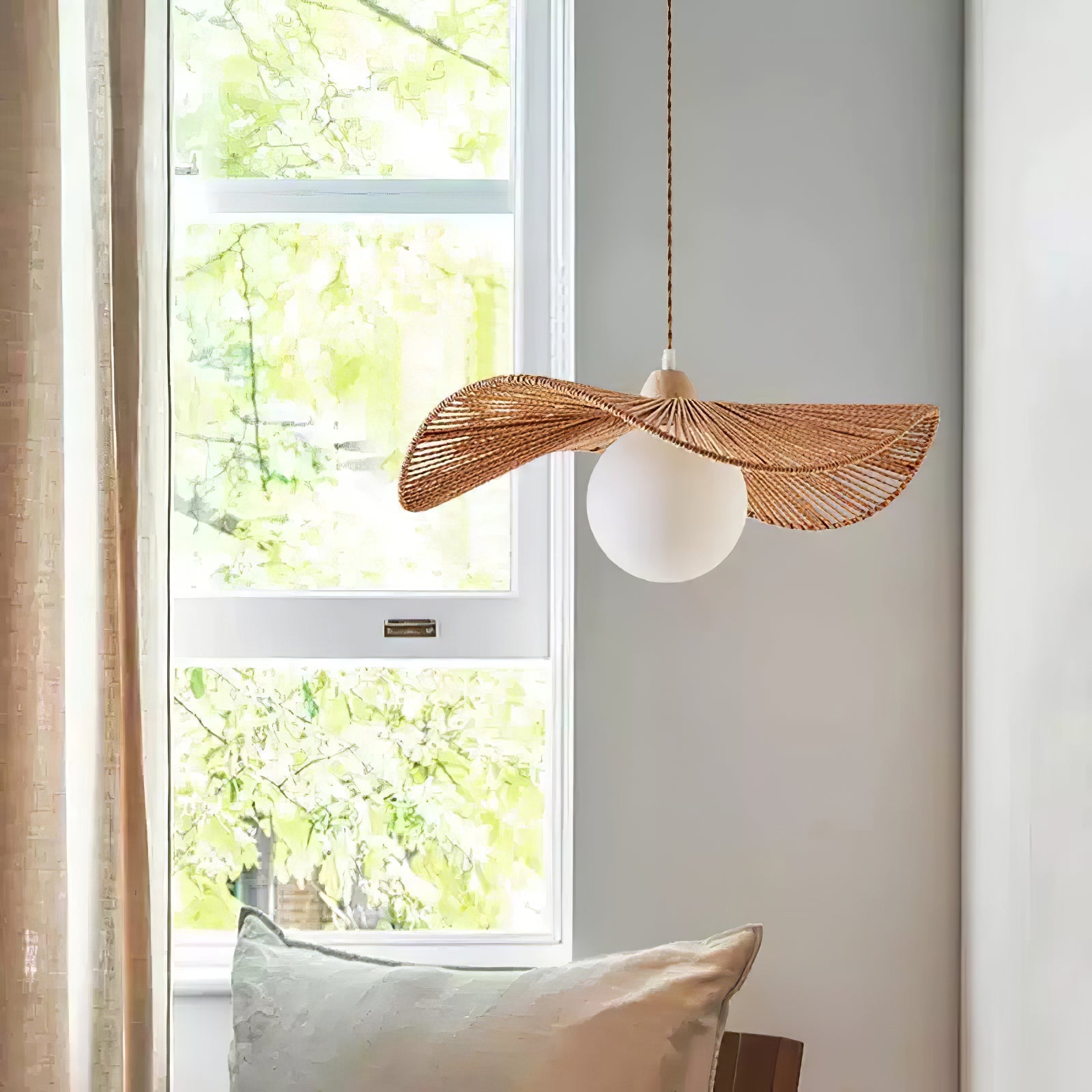 Atale Art Natural Woven Pendant Lamp - Letslighting