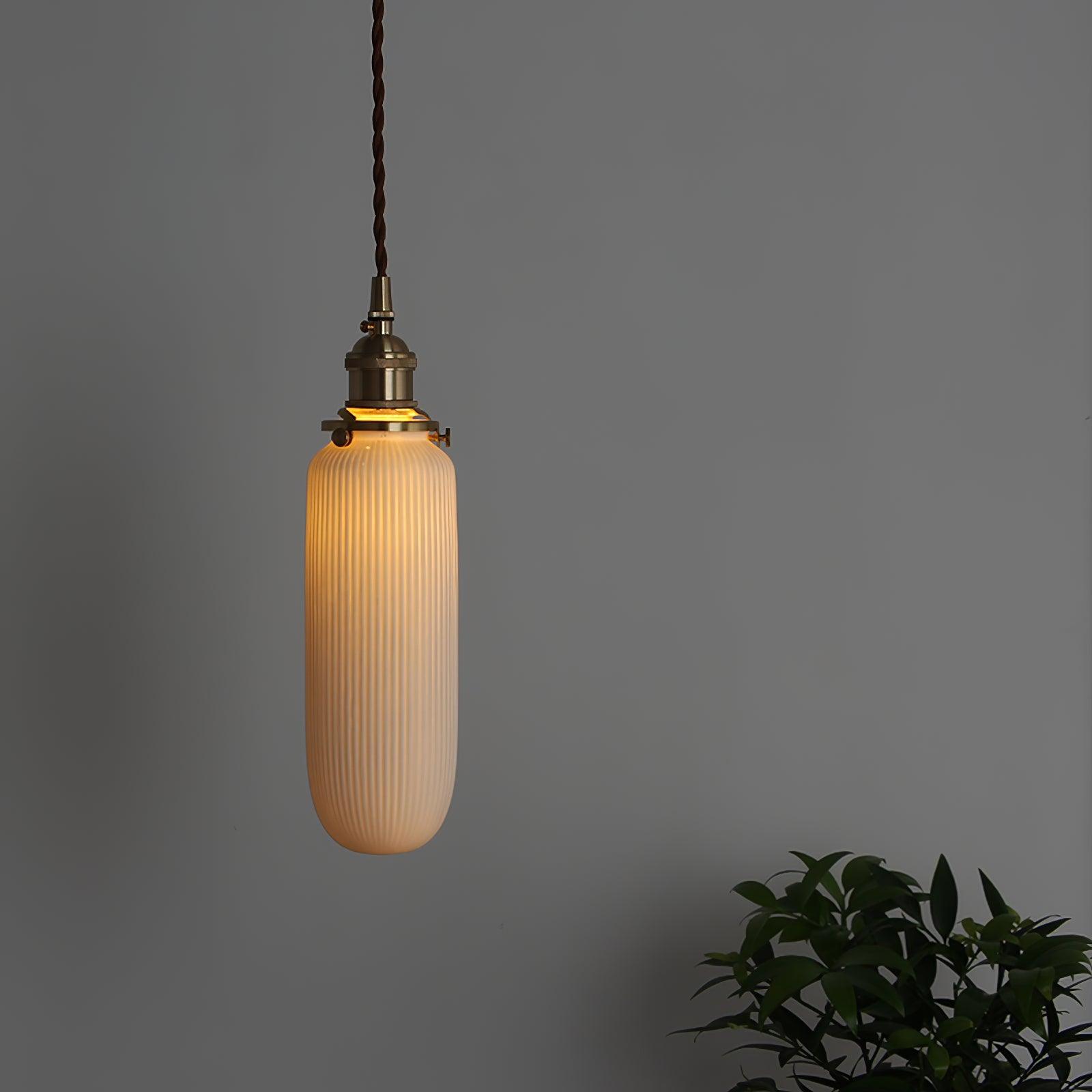Liora Vintage Ceramic Pendant Light - Letslighting