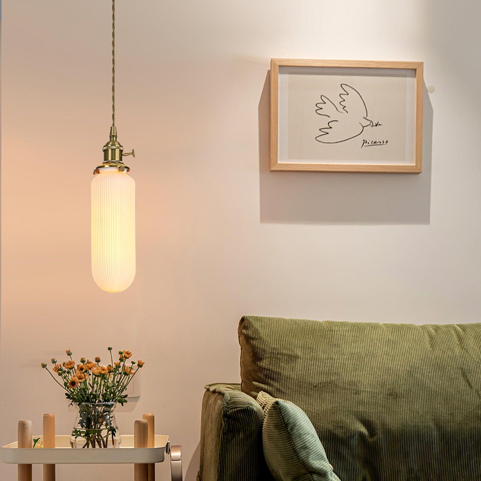 Liora Vintage Ceramic Pendant Light - Letslighting