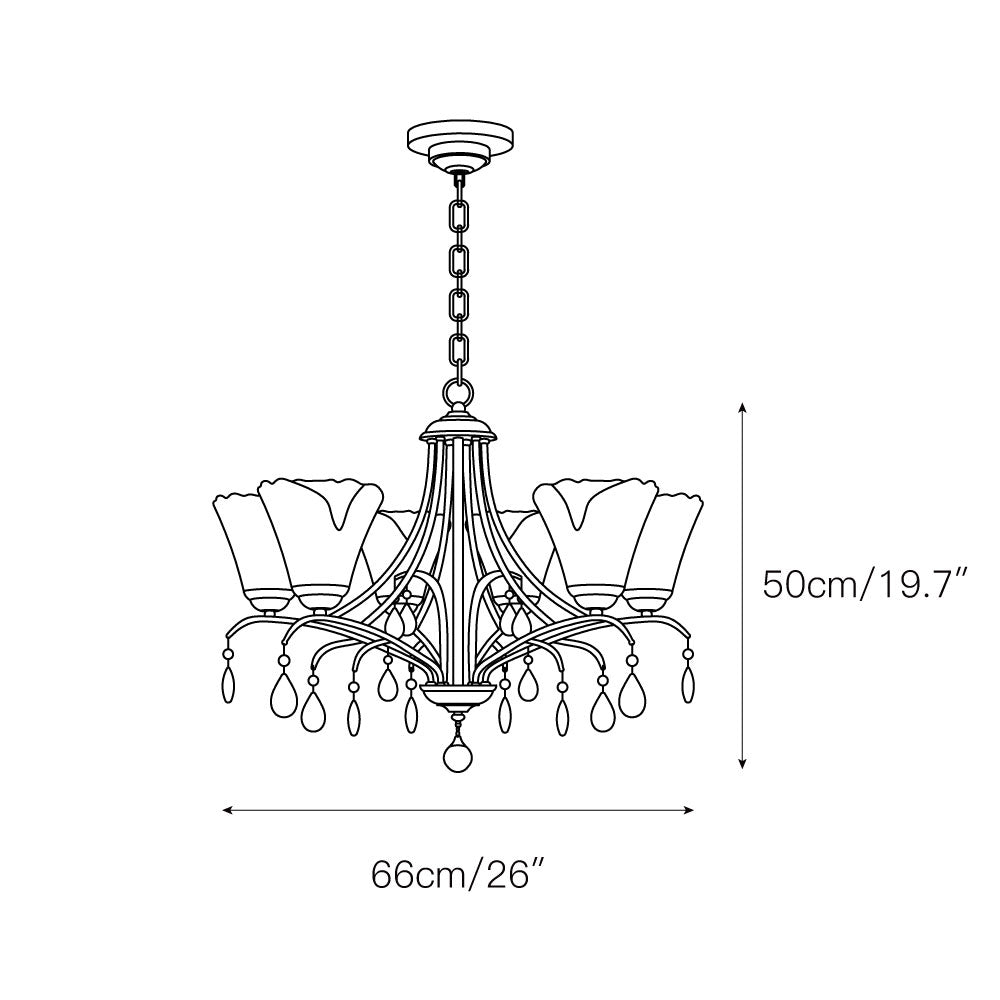 Nyshaiel Postmodern Luxury Crystal Chandelier - Letslighting