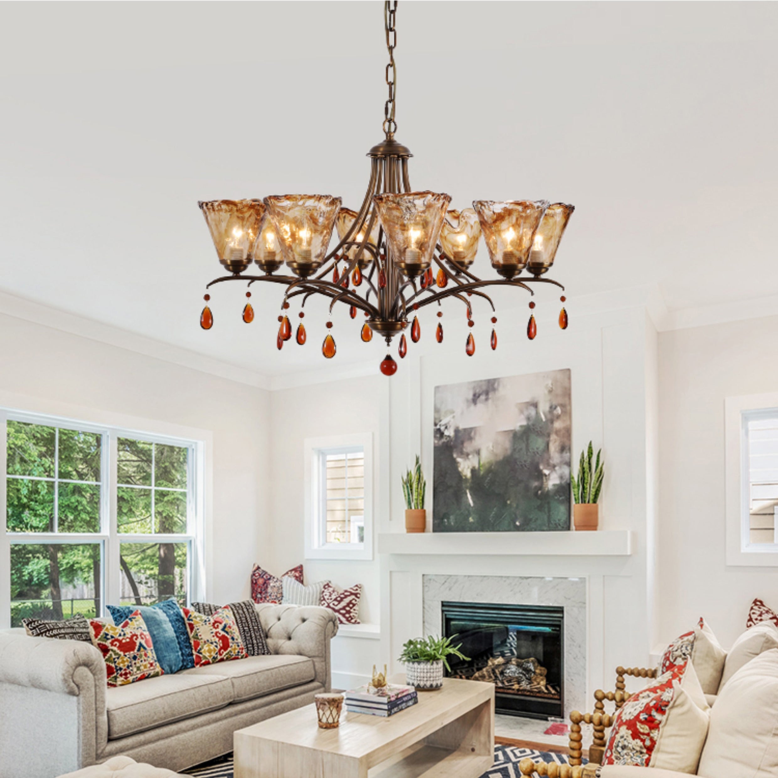 Nyshaiel Postmodern Luxury Crystal Chandelier - Letslighting