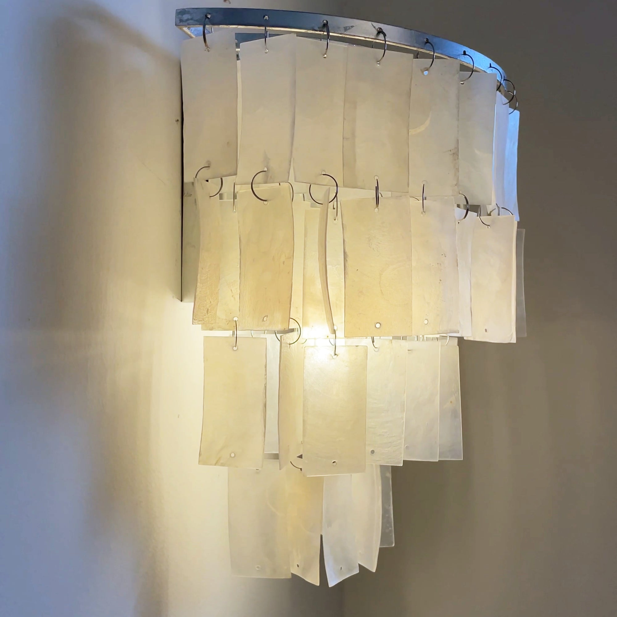 Vidoros Postmodern Luxury Shell Tiered Wall Lamp - Letslighting