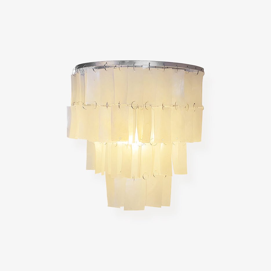 Vidoros Postmodern Luxury Shell Tiered Wall Lamp - Letslighting