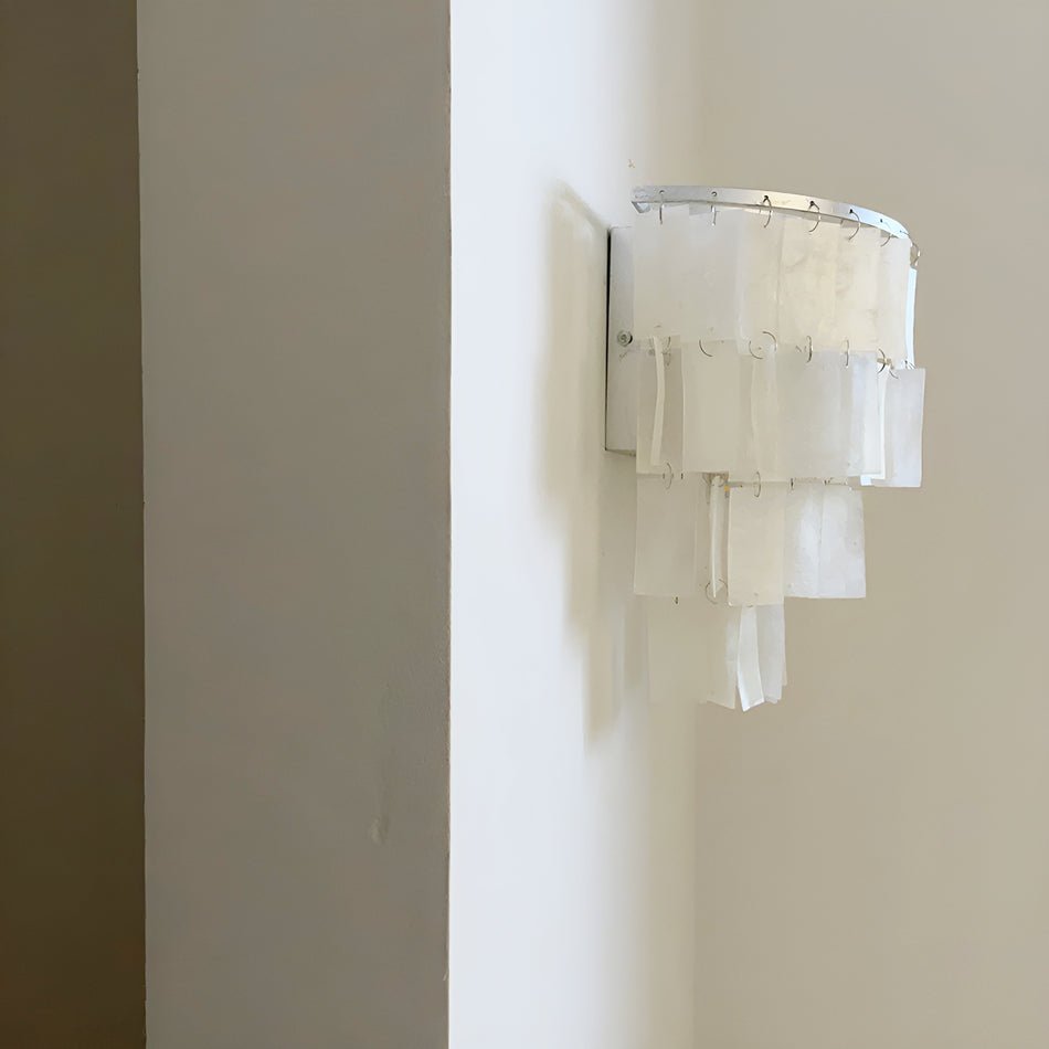 Vidoros Postmodern Luxury Shell Tiered Wall Lamp - Letslighting