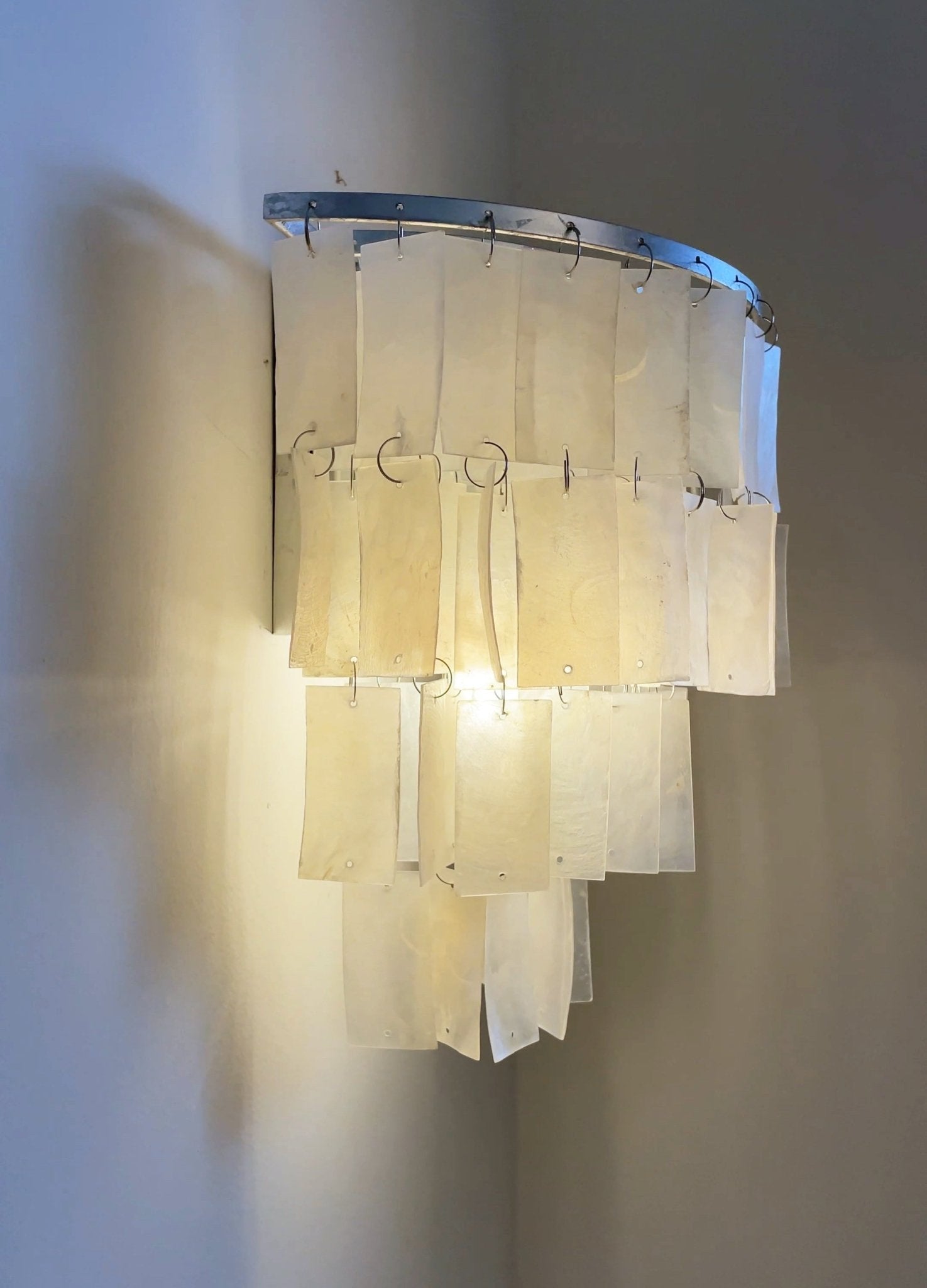Vidoros Postmodern Luxury Shell Tiered Wall Lamp - Letslighting