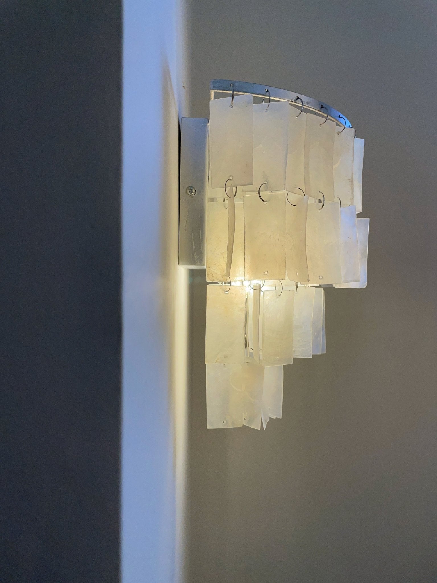 Vidoros Postmodern Luxury Shell Tiered Wall Lamp - Letslighting