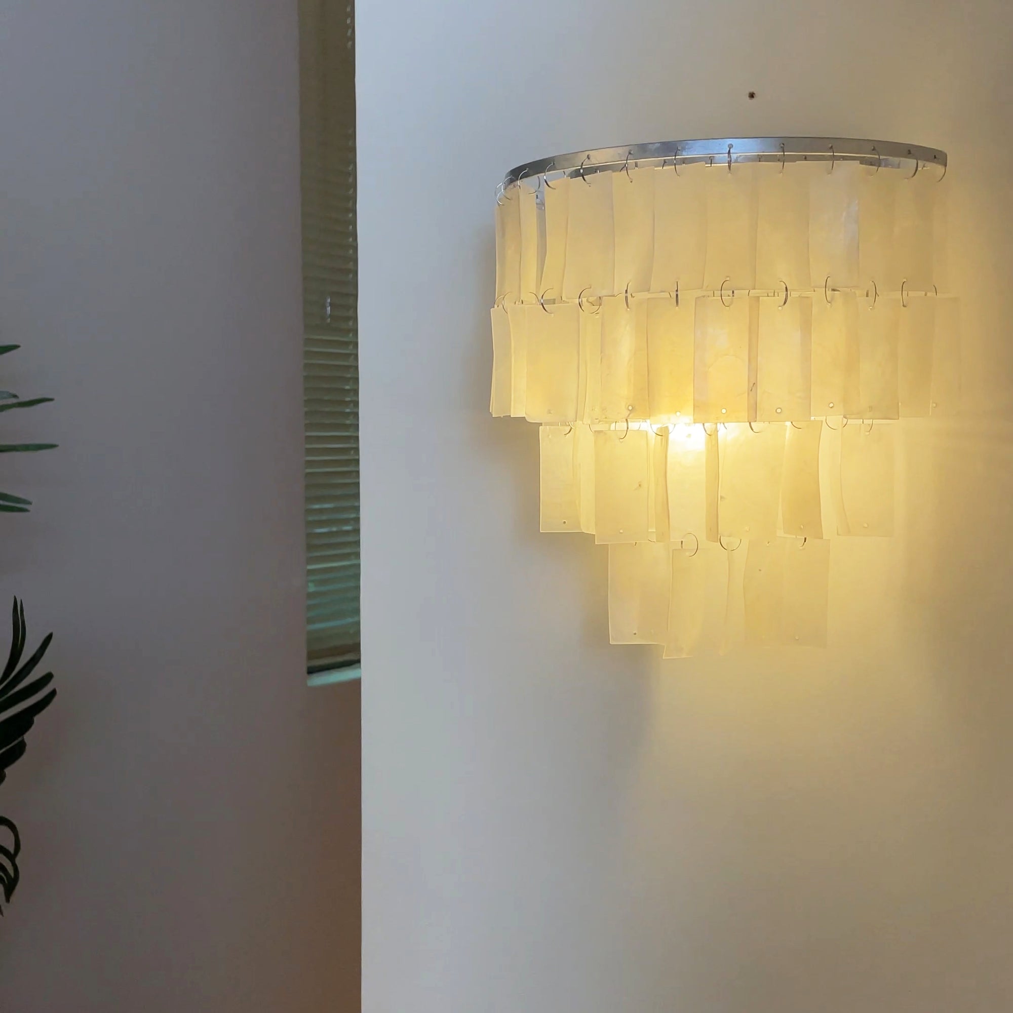 Vidoros Postmodern Luxury Shell Tiered Wall Lamp - Letslighting