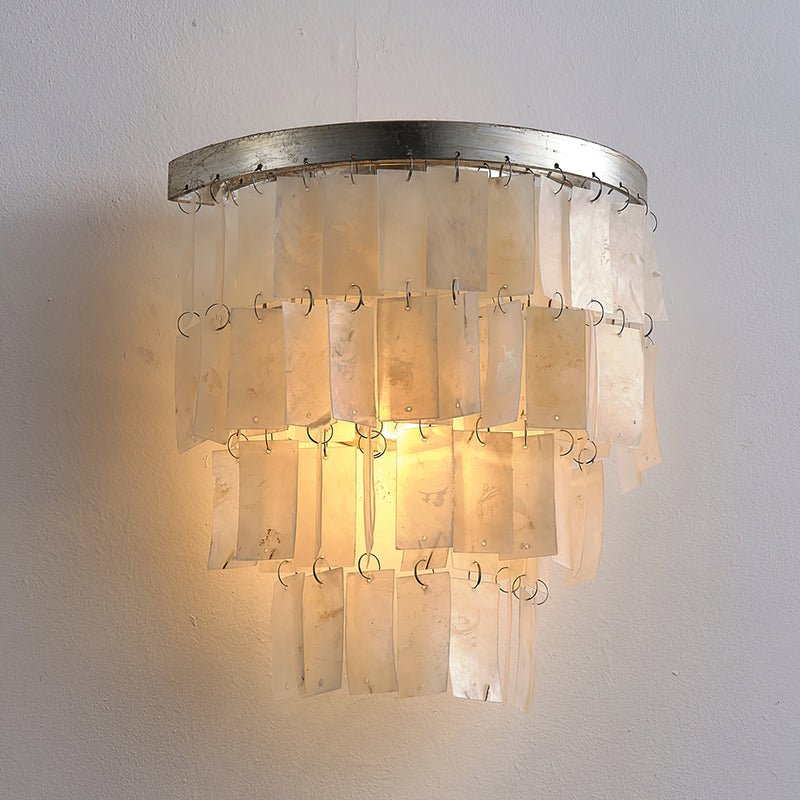Vidoros Postmodern Luxury Shell Tiered Wall Lamp - Letslighting